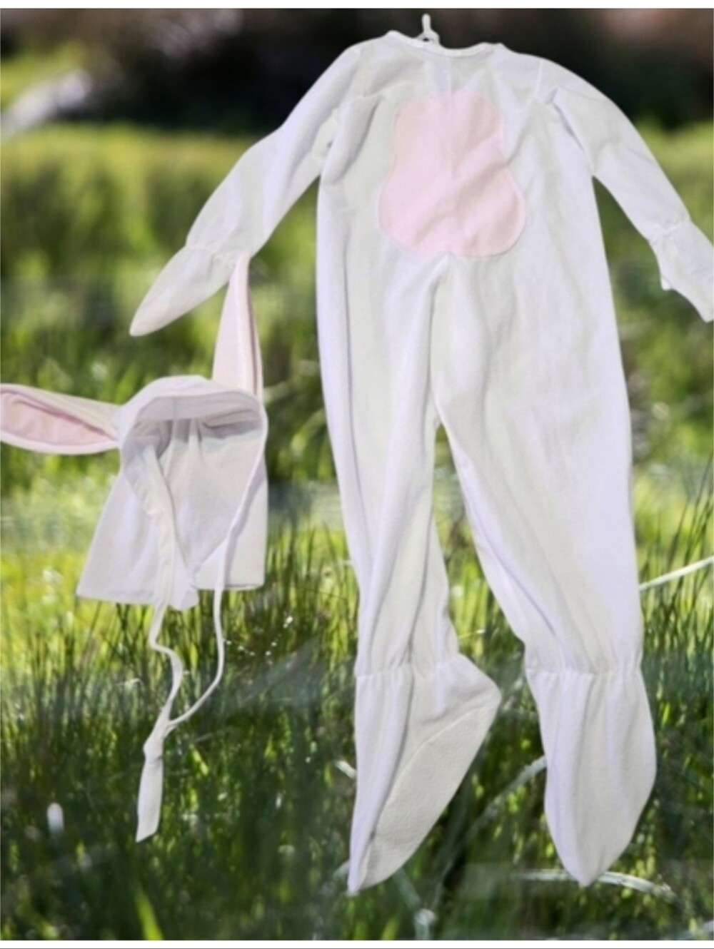 Made in the USA White Bunny Costume For 2-4 years - Picture 11 of 11